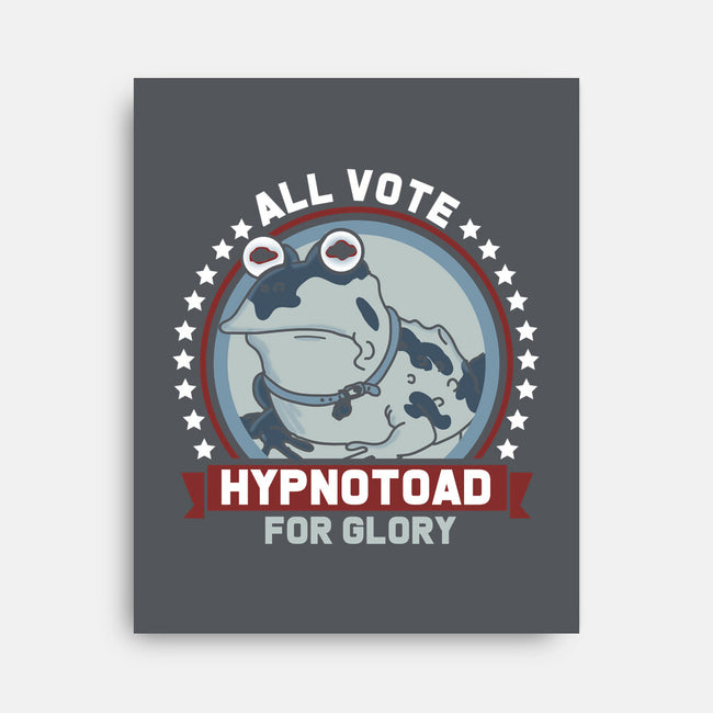 Vote for Glory-none stretched canvas-piercek26