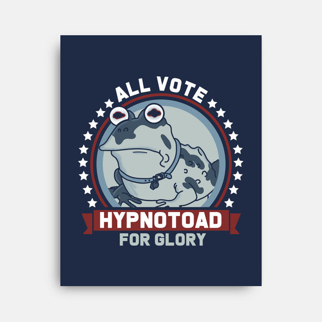 Vote for Glory-none stretched canvas-piercek26
