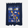 Library Box Who-none polyester shower curtain-TaylorRoss1