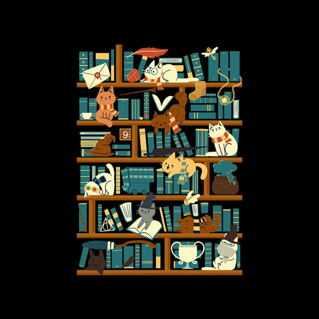 Library Magic School-mens basic tee-TaylorRoss1