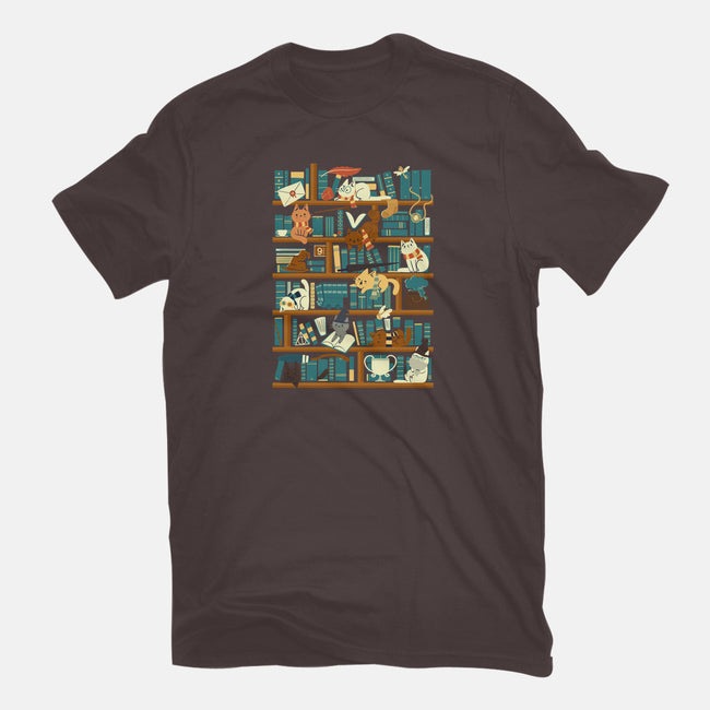 Library Magic School-mens premium tee-TaylorRoss1