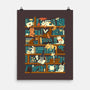 Library Magic School-none matte poster-TaylorRoss1