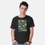 Library Magic School-mens basic tee-TaylorRoss1