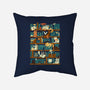 Library Magic School-none removable cover w insert throw pillow-TaylorRoss1