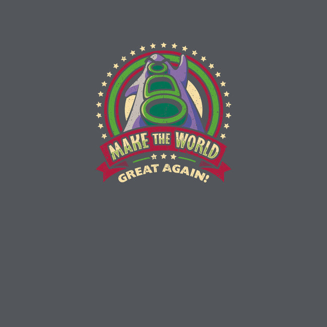 Make The World Great-mens basic tee-Olipop