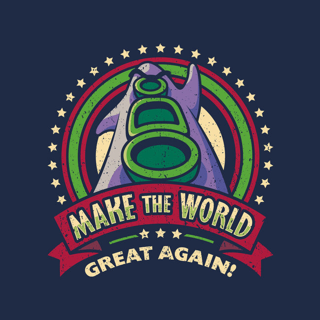 Make The World Great-none removable cover w insert throw pillow-Olipop