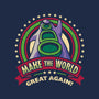 Make The World Great-none removable cover throw pillow-Olipop