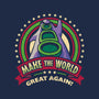 Make The World Great-unisex kitchen apron-Olipop