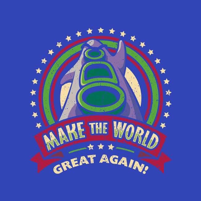 Make The World Great-none fleece blanket-Olipop