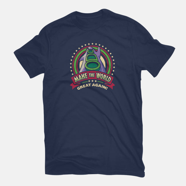 Make The World Great-mens premium tee-Olipop