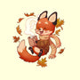Cozy Fox Fall-none memory foam bath mat-DoOomcat