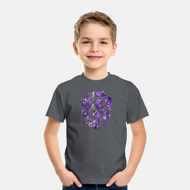 Cat Star-youth basic tee-Vallina84