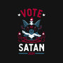 Vote Satan 2020-none polyester shower curtain-Nemons