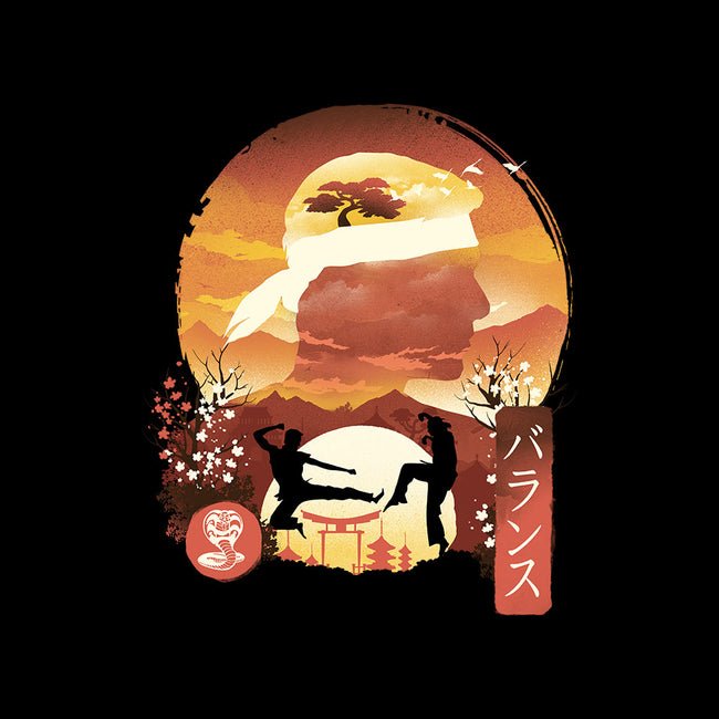Miyagi-Do Sunset-mens premium tee-dandingeroz
