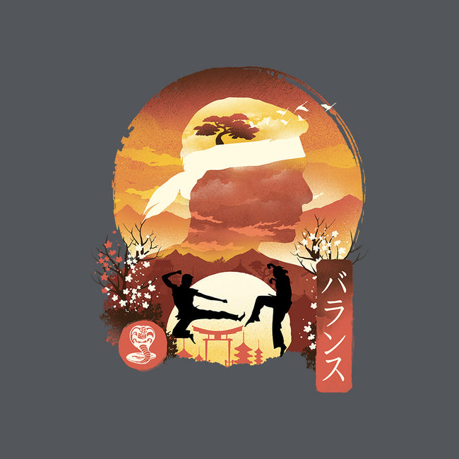 Miyagi-Do Sunset-mens long sleeved tee-dandingeroz
