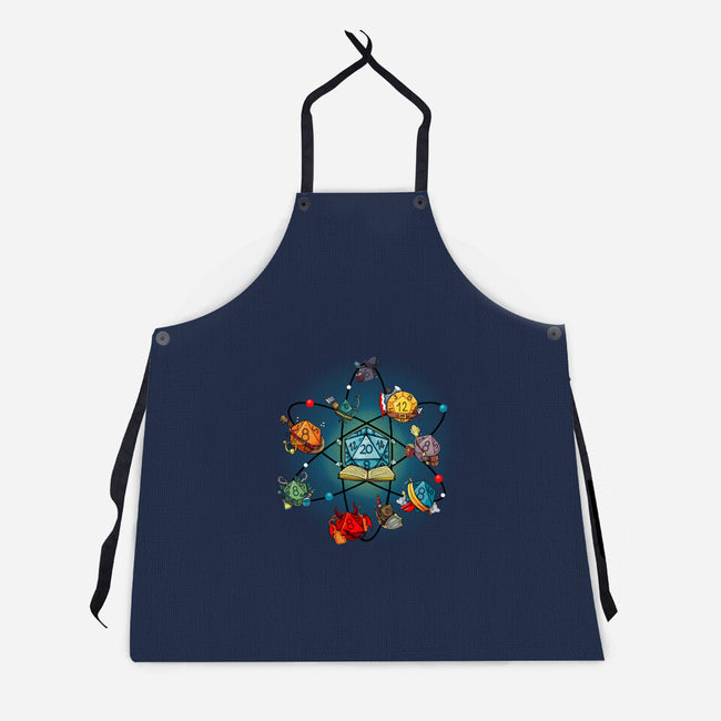 Chemical Dice-unisex kitchen apron-Vallina84