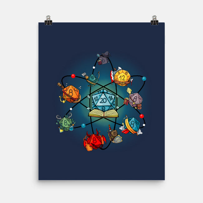 Chemical Dice-none matte poster-Vallina84
