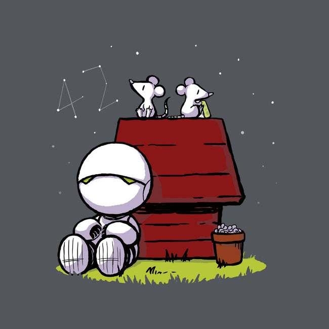 Marvin Peanuts-none polyester shower curtain-BlancaVidal