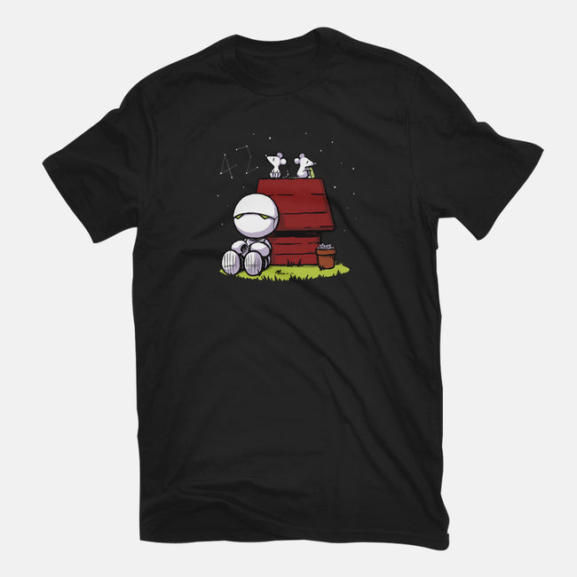 Marvin Peanuts-youth basic tee-BlancaVidal