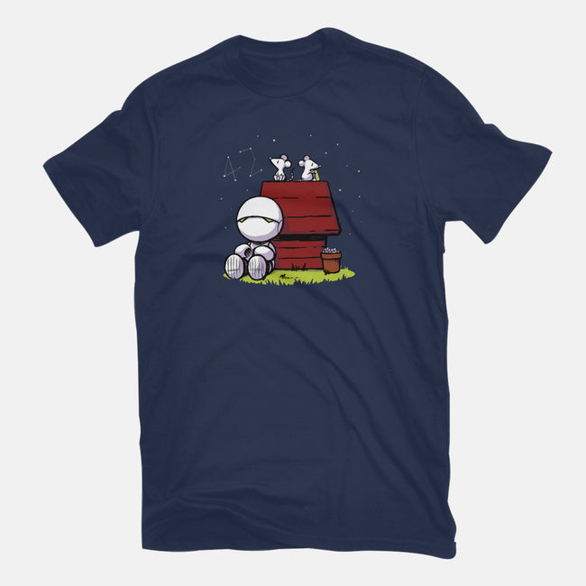 Marvin Peanuts-youth basic tee-BlancaVidal