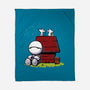 Marvin Peanuts-none fleece blanket-BlancaVidal
