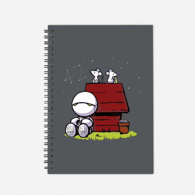 Marvin Peanuts-none dot grid notebook-BlancaVidal