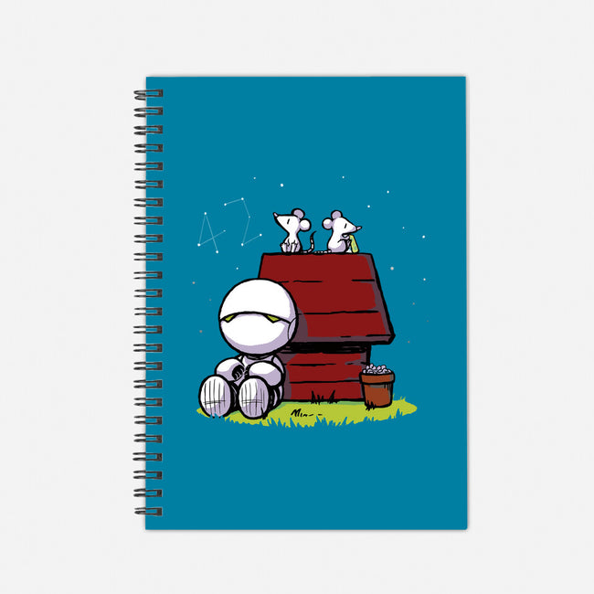Marvin Peanuts-none dot grid notebook-BlancaVidal