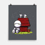 Marvin Peanuts-none matte poster-BlancaVidal