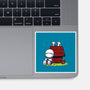 Marvin Peanuts-none glossy sticker-BlancaVidal