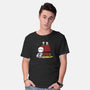 Marvin Peanuts-mens basic tee-BlancaVidal