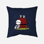 Marvin Peanuts-none removable cover w insert throw pillow-BlancaVidal