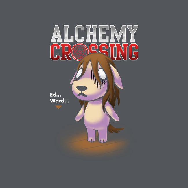 Alchemy Crossing-none polyester shower curtain-BlancaVidal