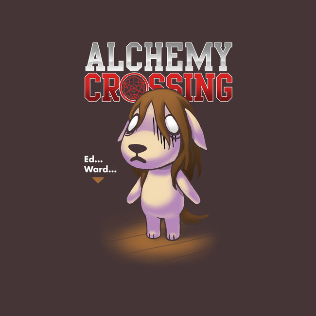 Alchemy Crossing-none polyester shower curtain-BlancaVidal