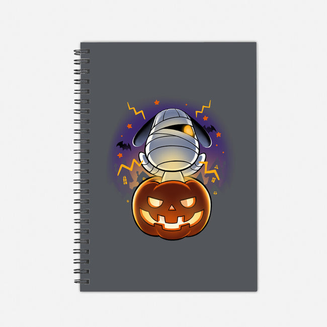 Halloween Island-none dot grid notebook-BlancaVidal