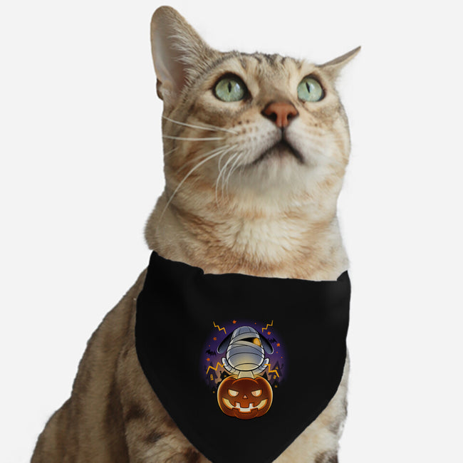 Halloween Island-cat adjustable pet collar-BlancaVidal