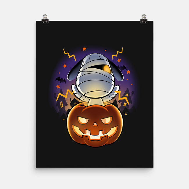 Halloween Island-none matte poster-BlancaVidal