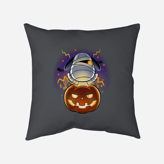 Halloween Island-none removable cover throw pillow-BlancaVidal