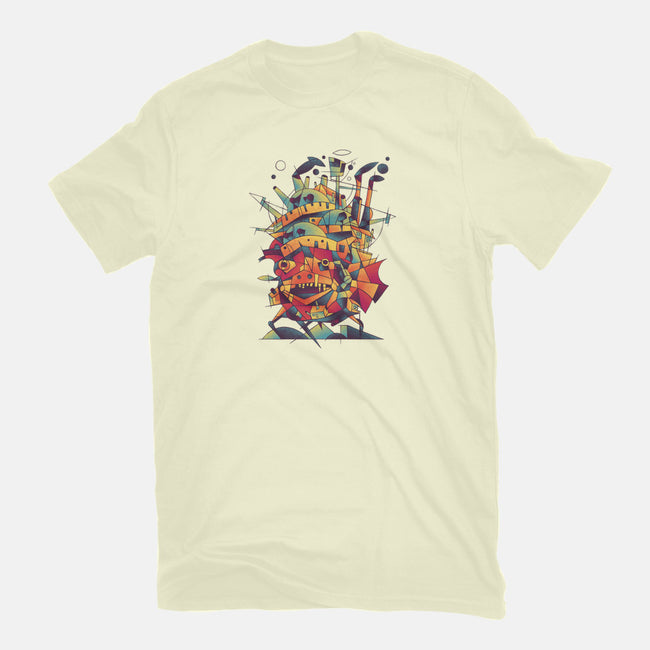 Abstract Castle-youth basic tee-victorsbeard