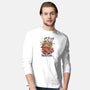 Abstract Castle-mens long sleeved tee-victorsbeard