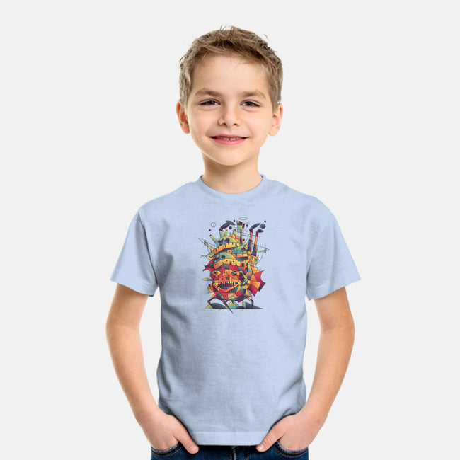 Abstract Castle-youth basic tee-victorsbeard