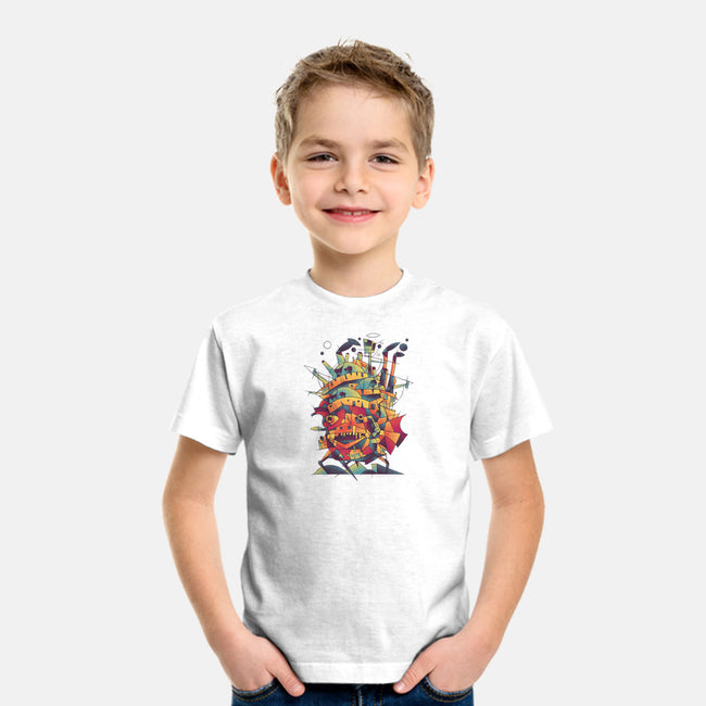 Abstract Castle-youth basic tee-victorsbeard