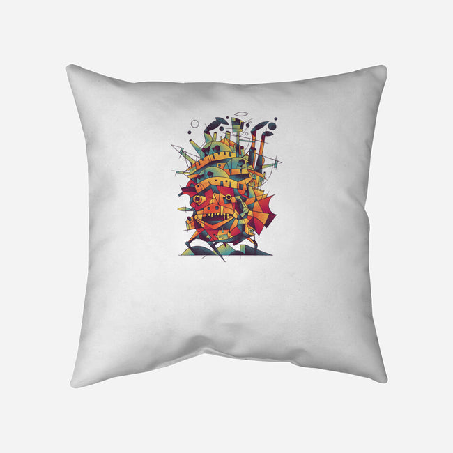 Abstract Castle-none removable cover w insert throw pillow-victorsbeard