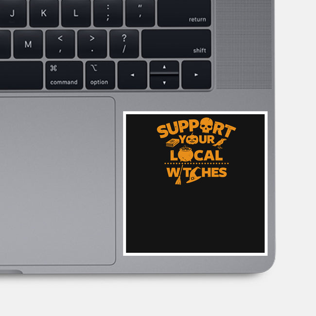 Support Your Local Witches-none glossy sticker-Boggs Nicolas
