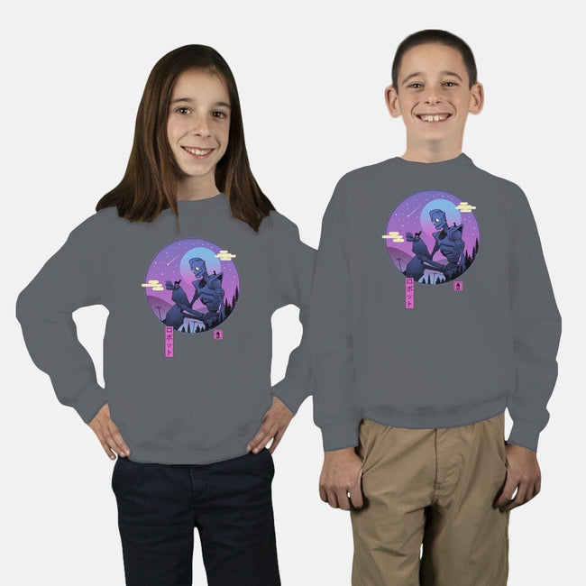 The Gentle Robot-youth crew neck sweatshirt-vp021