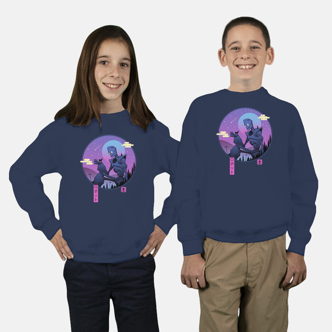 The Gentle Robot-youth crew neck sweatshirt-vp021