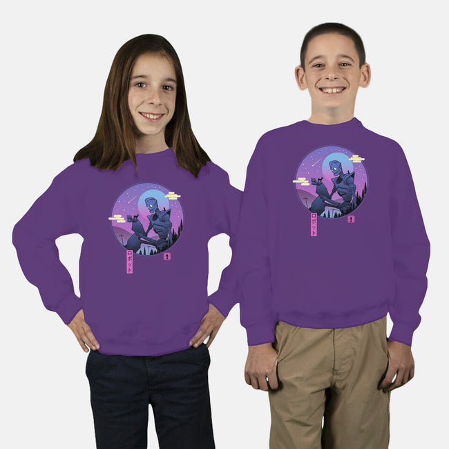 The Gentle Robot-youth crew neck sweatshirt-vp021