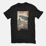 Jurassic Ukiyo-e 2-unisex basic tee-vp021