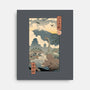 Jurassic Ukiyo-e 2-none stretched canvas-vp021