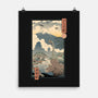Jurassic Ukiyo-e 2-none matte poster-vp021