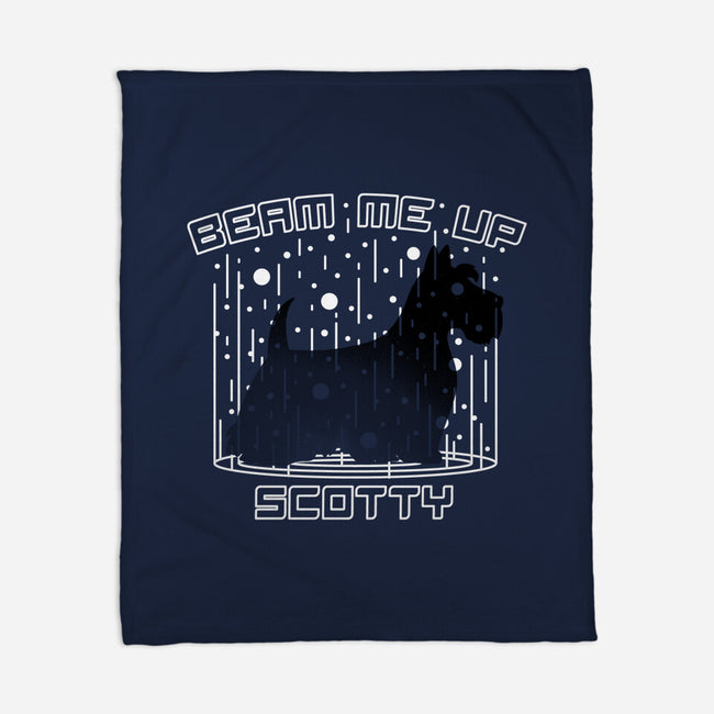 Beam Me Up-none fleece blanket-CoD Designs